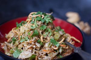 Try this easy to make and tasty Oriental Salad! Recipe from @LittleFiggyFood.