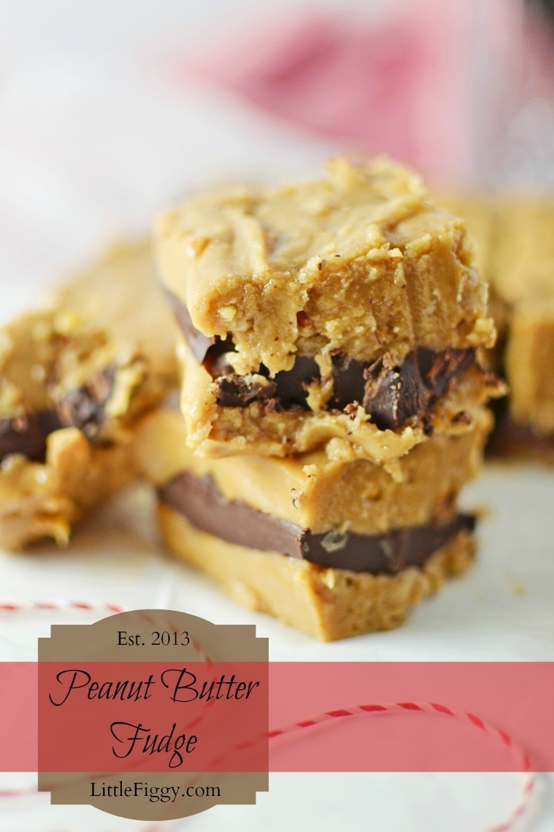 Peanut-Butter-Fudge-@LittleFiggyFood-#PeanutButterFudge