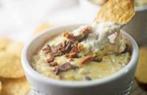 #Holiday Food - #Party Food - #OnionDip - @LittleFiggyFood