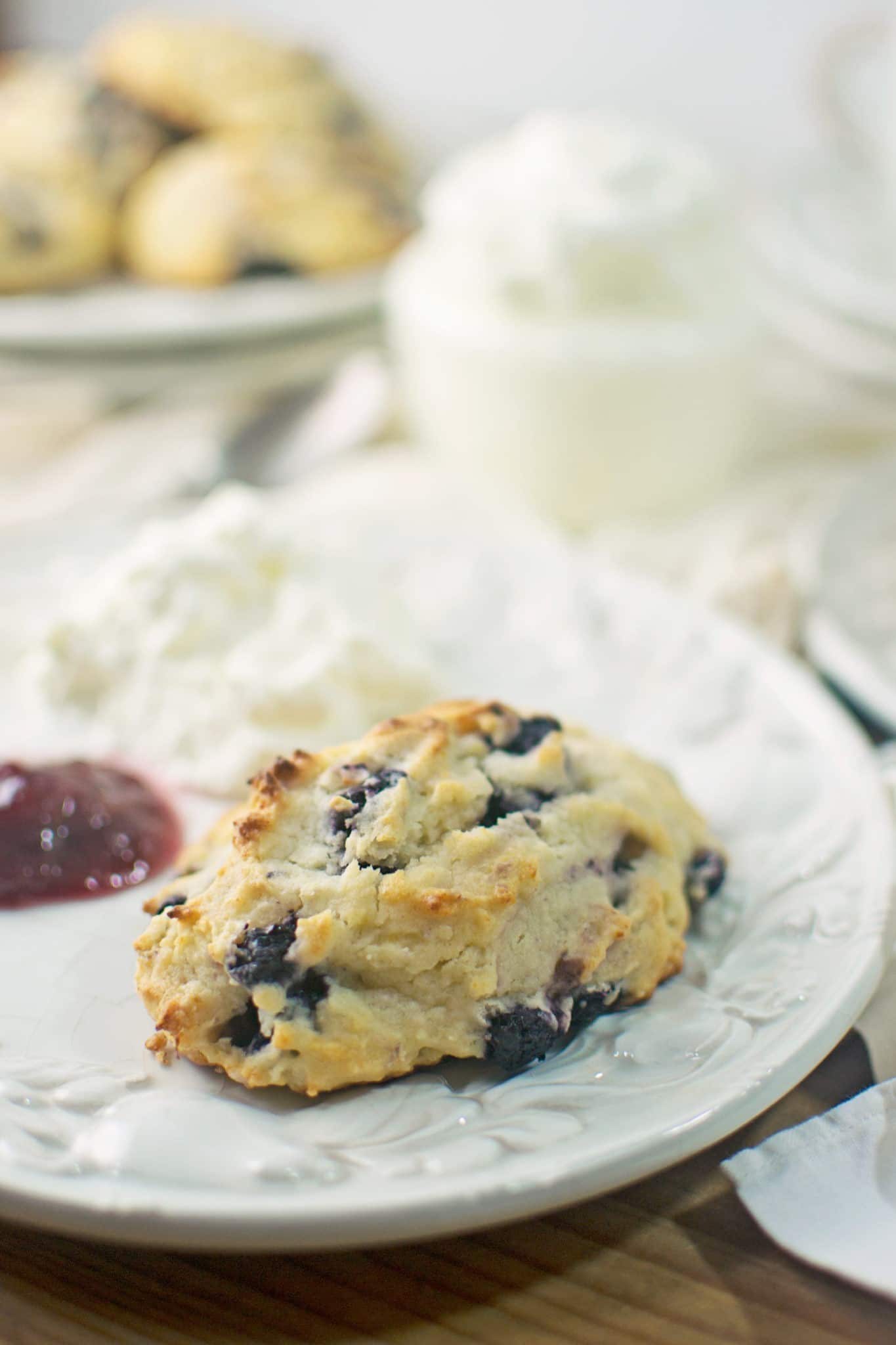 Blueberry Lemon Ricotta Scones Little Figgy Food