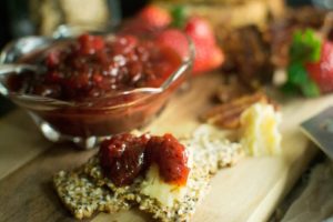 Strawberry Balsamic Jam - Cheeseboard for Two #tutorial