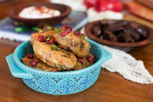 Kofte Turkish Meatballs & My Bohemian Kitchen Update from Cost Plus World Market - Check out how I gave my kitchen a #fallrefresh - @LittleFiggyFood