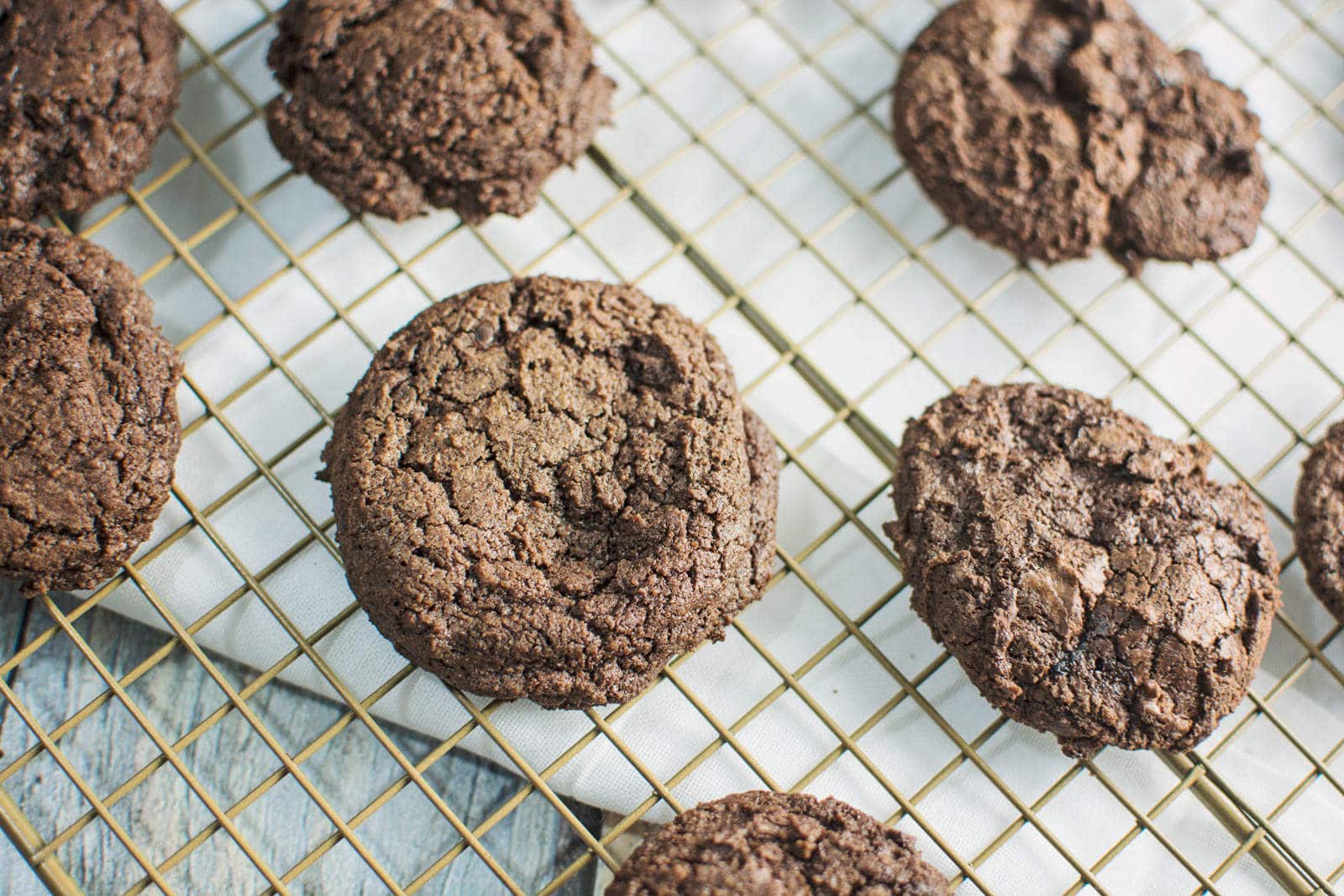 Triple Chocolate Mocha Cookies Little Figgy Food