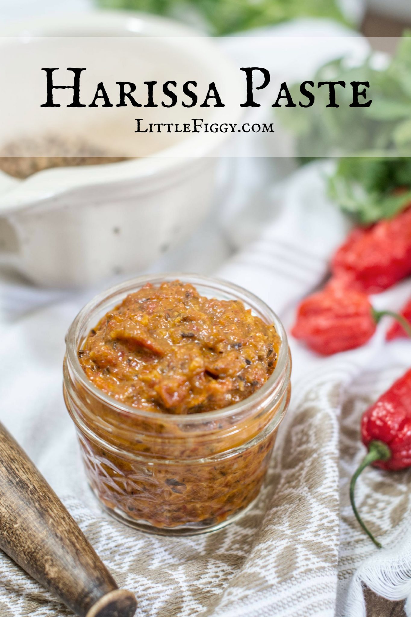 Try making this spicy and gorgeous flavored Harissa Paste, that is great used as a marinade, added to soups and stews or as a dipping sauce on the side when you need an extra bit of heat added. Find the Recipe at Little Figgy Food.