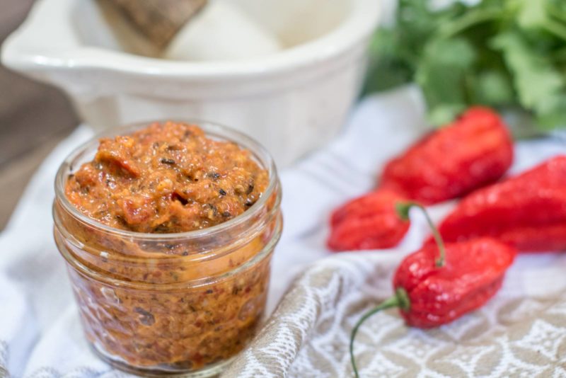 A super easy North African inspired Harissa Paste, a spicy and gorgeous addition to your amp up your meals.