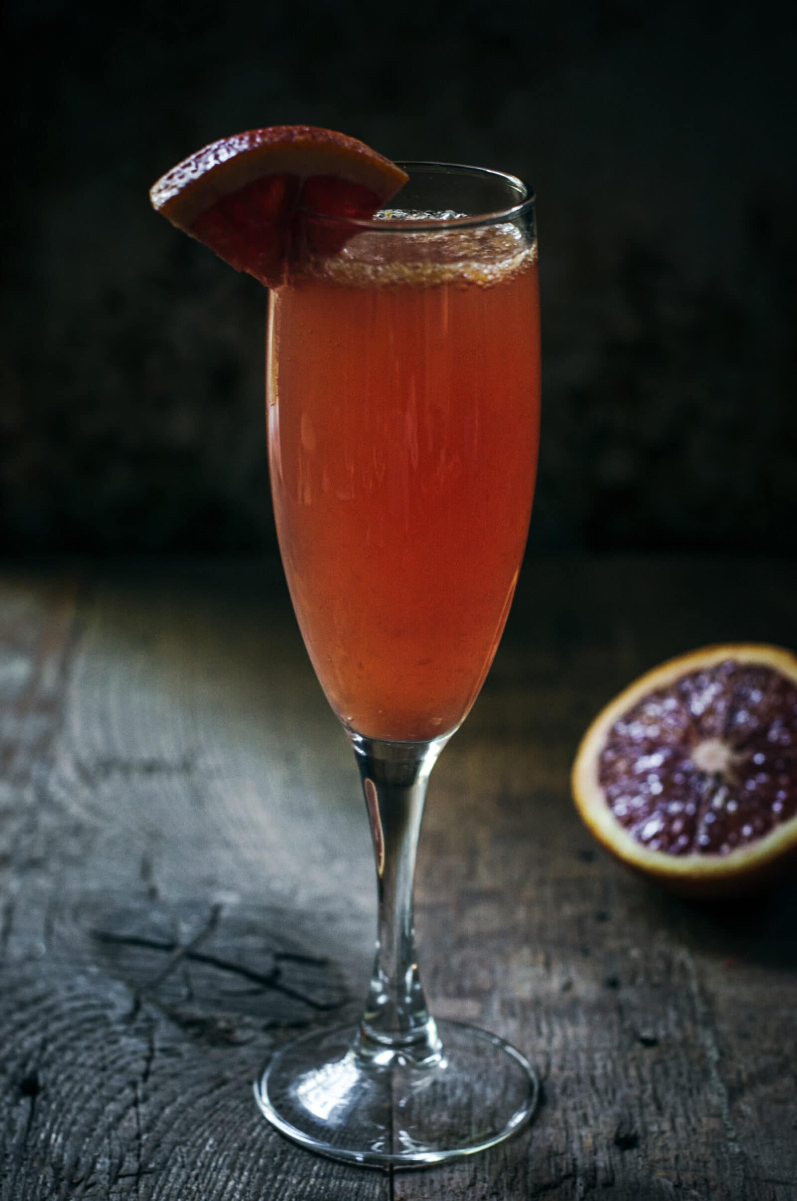 Easy Cocktails: Blood Orange Bellini Recipe - Little Figgy Food