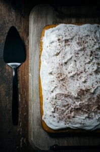 Pumpkin Tres Leches Cake Recipe with Cream Cheese Frosting