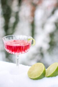 Easy to make Pomegranate Daisy Cocktail Recipe