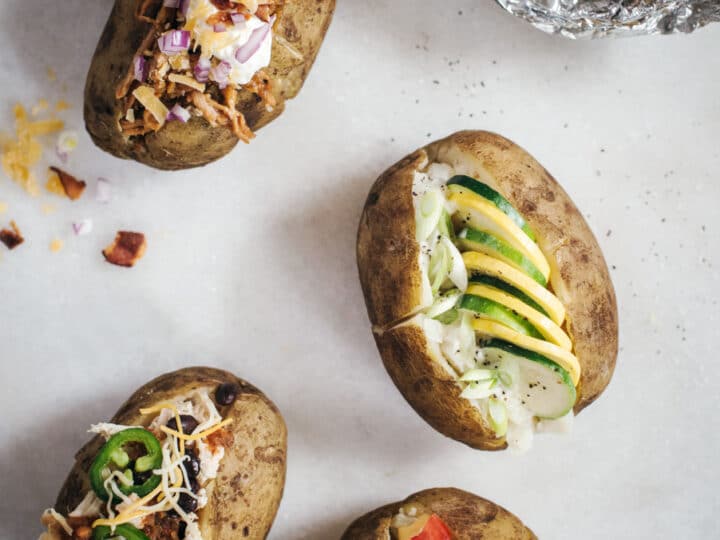 Russet Baked Potato Bar & Toppings: 30+ Ideas - Real Food Whole Life